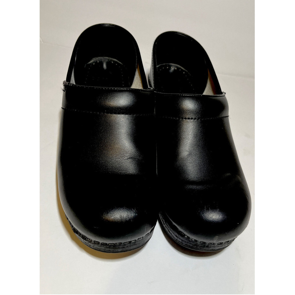 Dansko Cabrio Clogs Women’s US Size 8 Black Non-Slip Nurse/Healthcare Shoes EU38